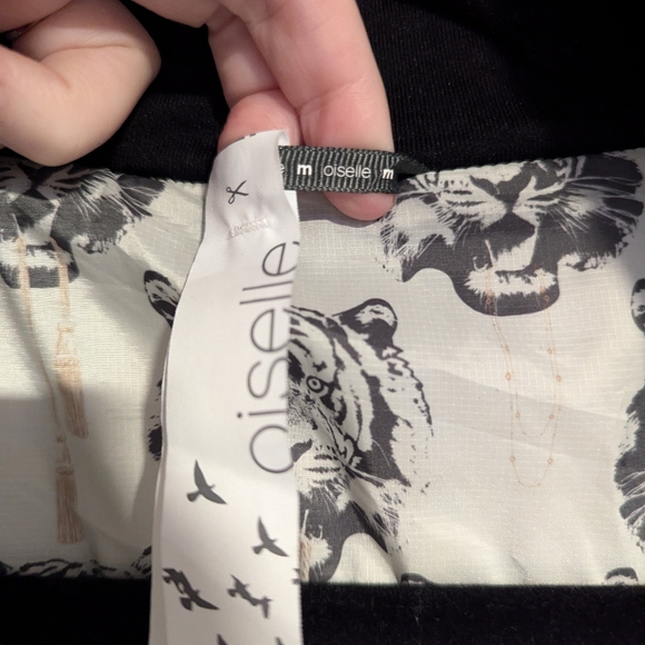 Oiselle Yeti Snuggle Suit Medium Tiger - Picture 4 of 5
